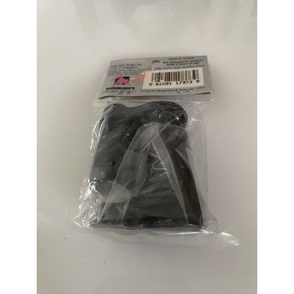 Vintage 2 In Black Porcelain Doll Boots by Dolls & Supplies in Original Bag - Picture 5 of 13